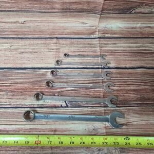 MAC Tools USA SAE Combination Wrench Set 3/8–3/4 (6pc) – Made in USA